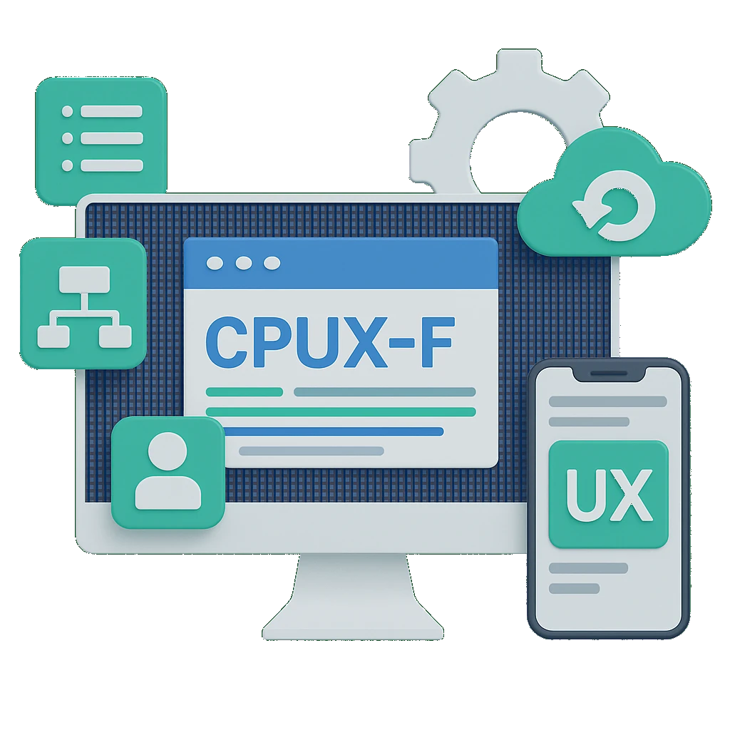 CPUX-F Logo – Certified Professional for Usability and User Experience, Foundation Level (UXQB)